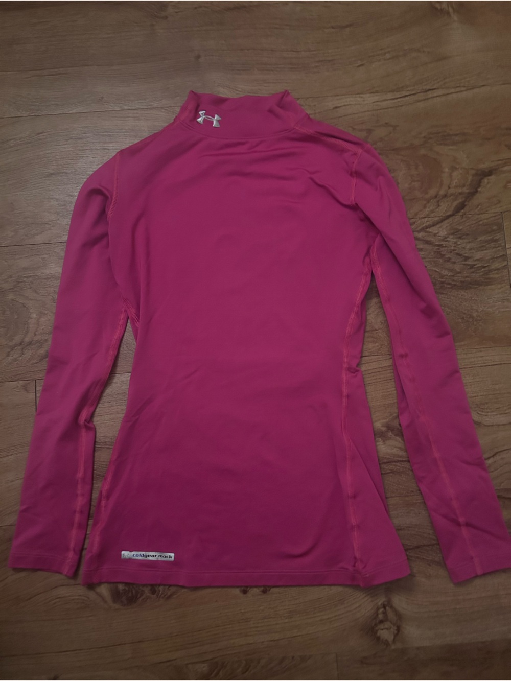 Under Armour Women's Long Sleeve Mock Neck Top - Pink